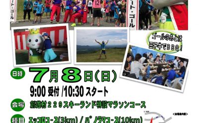第5回 たっこグルメマラソン チラシ